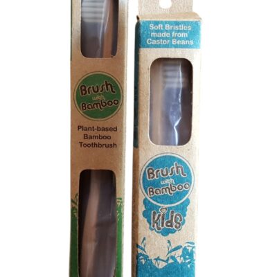 Plastic Free Bamboo Toothbrushes