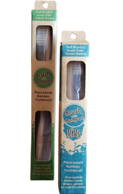 Plastic Free Bamboo Toothbrushes