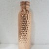 Copper Water Bottle Hammered Finish