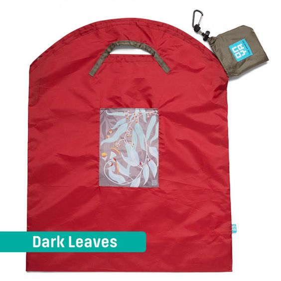 Onya Reusable Shopping Bag Dark Leaves