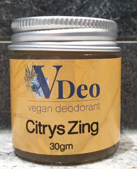 VDeo Vegan Deodorant Citrys Zing 30g
