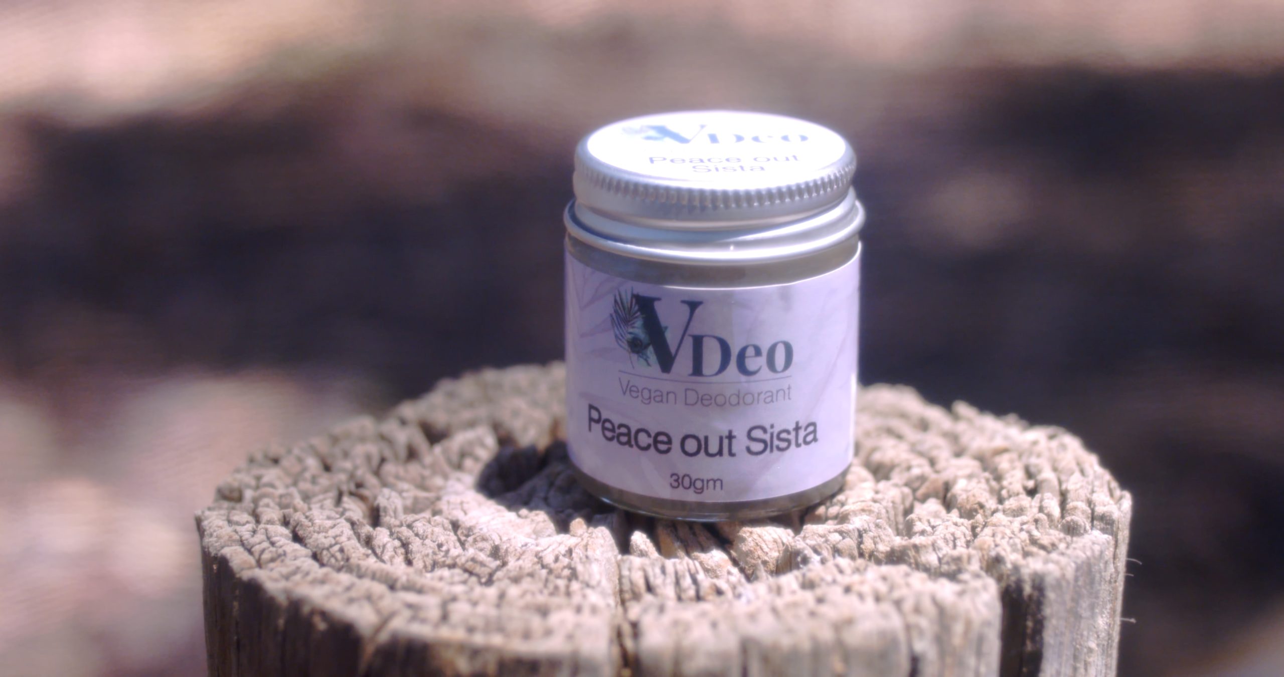 VDeo Vegan Deodorant Peace Out Sista 30g