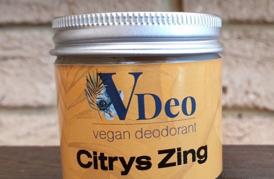 VDeo Vegan Deodorant Citrys Zing 120g