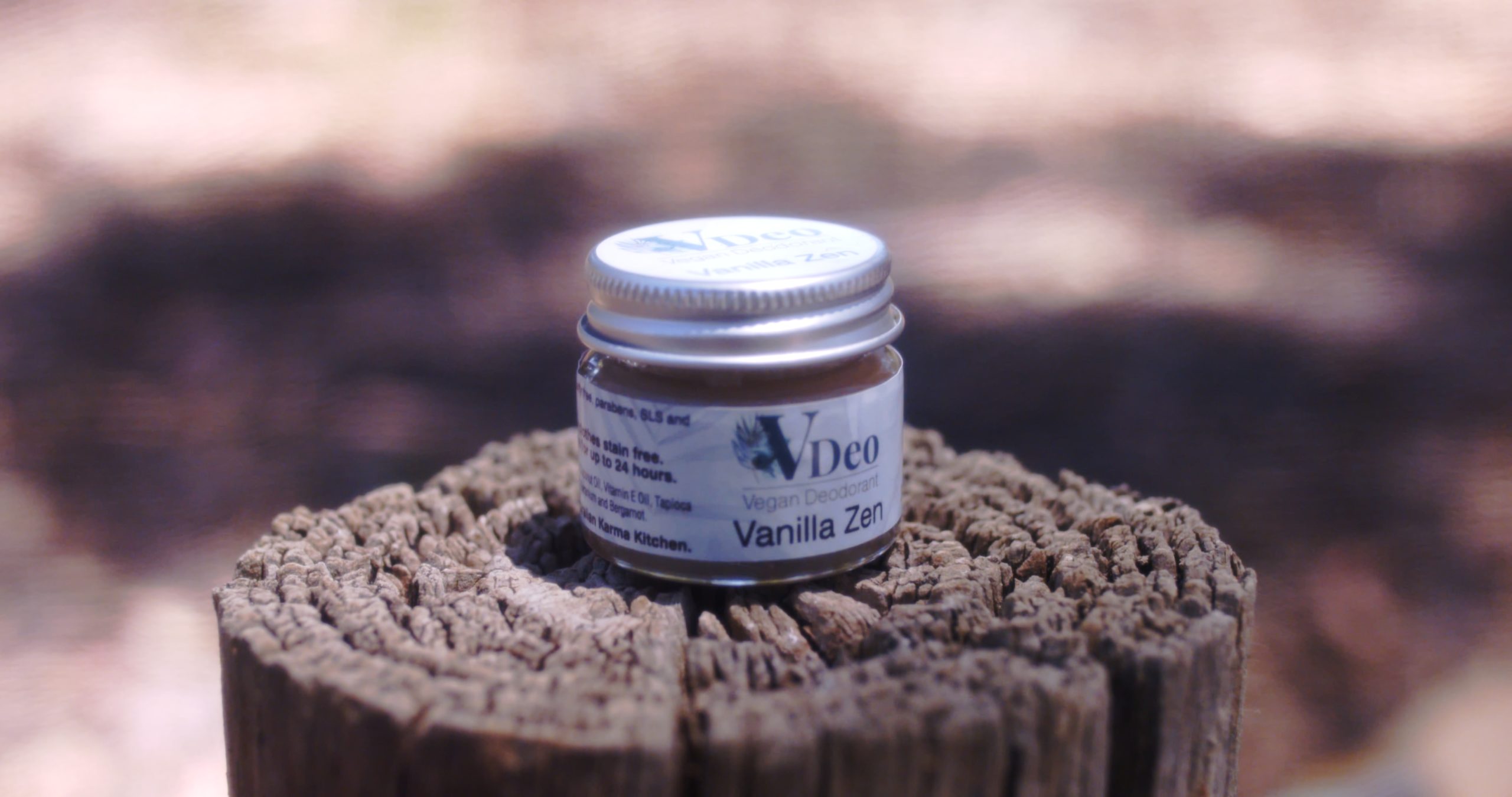VDeo Vegan Deodorant Vanilla Zen 20g