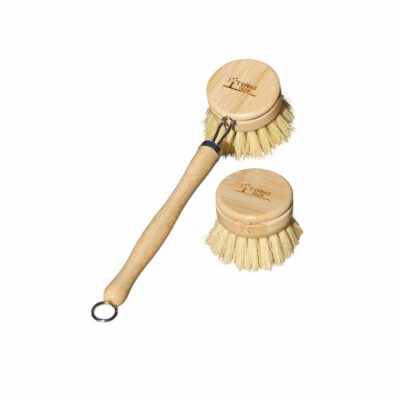 EnviroBren Bamboo DishBrush and Replacement Head
